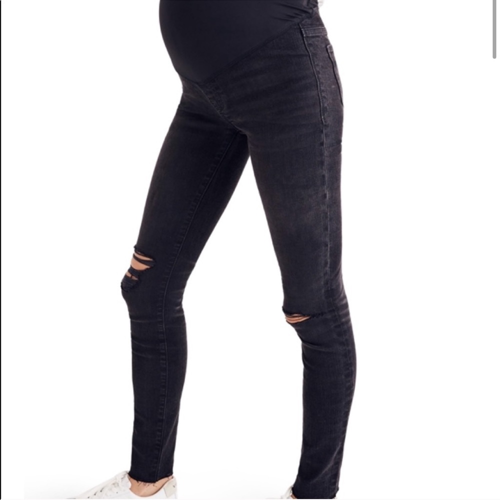 Madewell Maternity Jeans black 26
